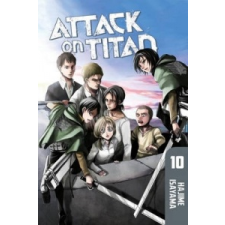  Attack On Titan 10 – Hajime Isayama idegen nyelvű könyv