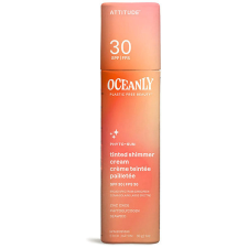 Attitude Oceanly színezett, csillogó hidratáló, SPF 30 30 g naptej, napolaj