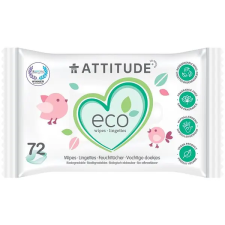 Attitude Wipes illatmentes törlőkendők (72 darab) pelenka