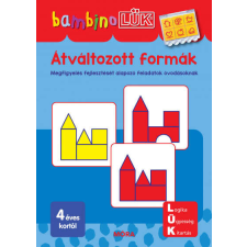 Átváltozott formák - Megfigyelés fejlesztését alapozó feladatok óvodásoknak tankönyv
