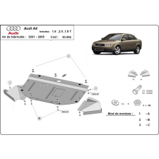  Audi A4, 2001-2005 - Motorvédő lemez autóponyva