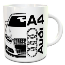 Audi A4 bögre - Audis ajándékok bögrék, csészék