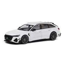  Audi ABT RS6 R Ibis fehér 2022 modellautó 1:43 makett