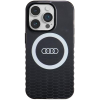 Audi AU-IMLMIP14P-Q5/D2-BK IML Big Logo MagSafe-kompatibilis keménytok iPhone 14 Pro - fekete