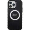 Audi AU-IMLMIP14PM-Q5/D2-BK IML Big Logo MagSafe Keménytok iPhone 14 Pro Max - Fekete ( )
