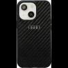 Audi Carbon Fiber Stripe iPhone 13 / 14 / 15 tok, fekete (AU-TPUPCIP14-R8/D2-BK)