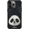 Audi Nimmy Big Eyed Pet 2.0 Panda Tok iPhone 15 Pro - Fekete (N-XDY-IP15-PRO-06)