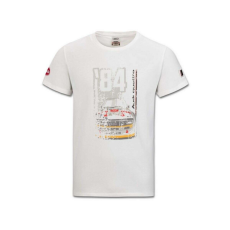 Audi Quattro "Heritage" férfi póló fehér