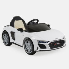  Audi R8 Spyder elektromos autó gyerekeknek - 105cm, Fehér elektromos járgány