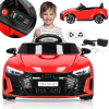  Audi RS e-tron GT elektromos gyerekautó, 12V 4x4, piros/fekete, 3+, 103x58x41cm