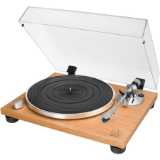 Audio-Technica at-lpw30tk manuális szíjhajtásos tíkfa test lemezjátszó lemezjátszó