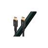 Audioquest Forest USB-C apa - USB-C apa Adatkábel 0.75m - Fekete/Zöld (USBFOR20.75CC)