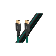 Audioquest Forest USB-C apa - USB-C apa Adatkábel 0.75m - Fekete/Zöld (USBFOR20.75CC) kábel és adapter
