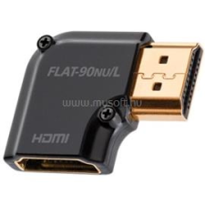 Audioquest HDM90NUL HDMI Type A aljzat - Type A aljzat aranyozott csatlakozós 90 fokos adapter (HDM90NUL) kábel és adapter