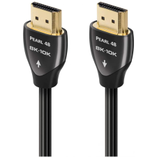 Audioquest HDMI 2.1 Összekötő Fekete 1m HDM48PEA100 kábel és adapter