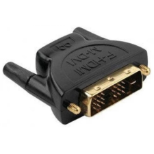 Audioquest HDMI Type A anya - DVI apa aranyozott csatlakozós adapter kábel és adapter