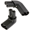 Audioquest Piskóta Tápkábel Fekete 3cm IEC90C7