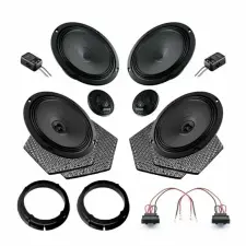  Audison Prima autóhangszóró csomag Audi A2-höz, RMS 100 W elektromos alkatrész