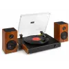 Audizio RP337BB Bakelit lemezjátszó szett + 2 db hangfal, Bluetooth &- 8211; Fa