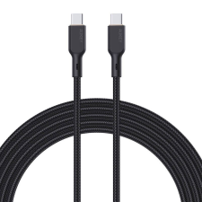 Aukey USB-C - USB-C kábel 1m fekete (CB-KCC101) (CB-KCC101) kábel és adapter