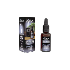 Aura aromaterápiás illóolaj, különösen párásítókhoz és diffúzorokhoz, Levendula 25 ml illóolaj