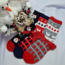 Aura Via Ajándék zokni 3 PÁR/CS TÉLAPÓS 35-38