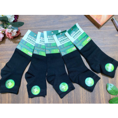 Aura Via Aura.via Bambusz férfi köztes szárű zokni FFZ361 1cs/5pár fekete