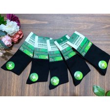 Aura Via Aura.via férfi bambusz hosszú száru zokni FF9308 1cs/5pár fekete férfi zokni