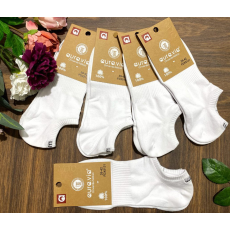 Aura Via aura.via férfi boka zokni 5pár/cs fehér