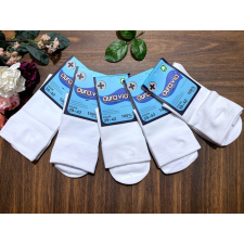 Aura Via aura.via gyógyzokni gumi nélküli 5 pár/cs NG8323 fehér női zokni