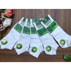 Aura Via Aura.via női bambusz boka zokni NND836 1cs/5pár feher