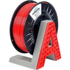 AURAPOL PET-G filament - piros, 1kg, 1,75mm, AURAPOL (PETG718441) nyomtató kellék
