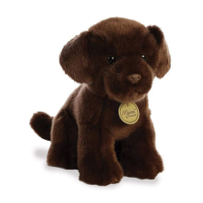 Aurora Miyoni csokibarna labrador plüss kutya 28 cm plüssfigura