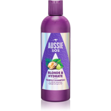 AUSSIE SOS Blonde Hydrate lila tonizáló sampon szőke hajra 300 ml sampon