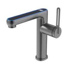 AUSTLER FH-3434QH smart mosdó csaptelep - multifunkciós fej - vízhőfok kijelző (gunmetal) csaptelep