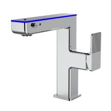 AUSTLER FH-3623 smart mosdó csaptelep - multifunkciós fej - vízhőfok kijelző (króm) csaptelep