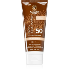 Australian Gold Face + Self Tanner önbarnító arckrém SPF 50 88 ml arckrém