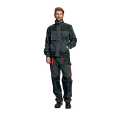 Australian Line Cerva Emerton munkavédelmi dzseki szürke/narancs színben