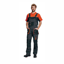 AustralianLine EMERTON Winter kantáros munkásnadrág fekete munkaruha