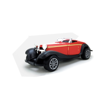 Autó modell pull-back mechanikával autópálya és játékautó