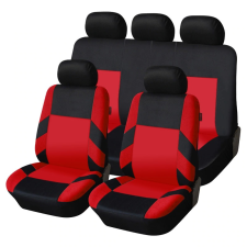 Autófejlesztés Univerzális üléshuzat garnitúra fekete-piros (osztható) Exlusive ülésbetét, üléshuzat