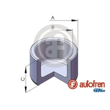 AUTOFREN SEINSA Dugattyú, féknyereg AUTOFREN SEINSA D025130 fékbetét