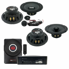  Autóhangszóró szett mélynyomóval MINI 2007-2016 ESB 1000 340 W elektromos alkatrész