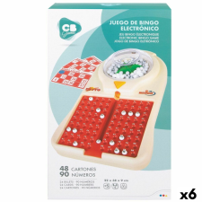 Automatikus bingó CB Games Préselt Papír Műanyag (6 egység) társasjáték