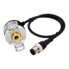 Autonics E40H8-3600-3-T-24-C Forgó jeladó 12-24V DC 3600ppr Totem Pole/A,B,Z IP50 Csőt. Kábelcs.