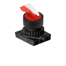 Autonics Kapcsoló (cápauszony) megvilágítható Piros háromállású 2-0-1/45°-0°-45° IP52 villanyszerelés