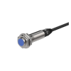 Autonics PRDL12-4DP2 Induktív érzékelő 12-24VDC M12/4mm PNP/NC 2m kábel Szintbe ép. IP67