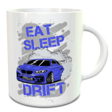  Autós ajándék - Eat Sleep Drift bögre bögrék, csészék