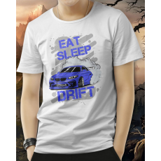  Autós ajándék - Eat Sleep Drift póló