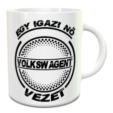  Autós bögre - Igazi nő Volkswagent vezet bögrék, csészék
